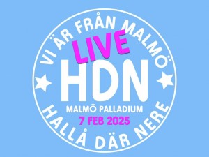 HALLÅ DÄR NERE LIVE PÅ PALLADIUM! 