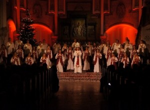 Luciahögtid - St Johannes Kyrka