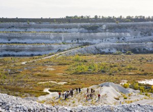 Guidad tur i Limhamns kalkbrott